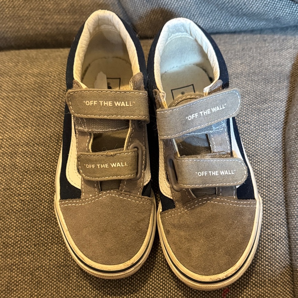 Vans Kids Sneakers - Black and Gray